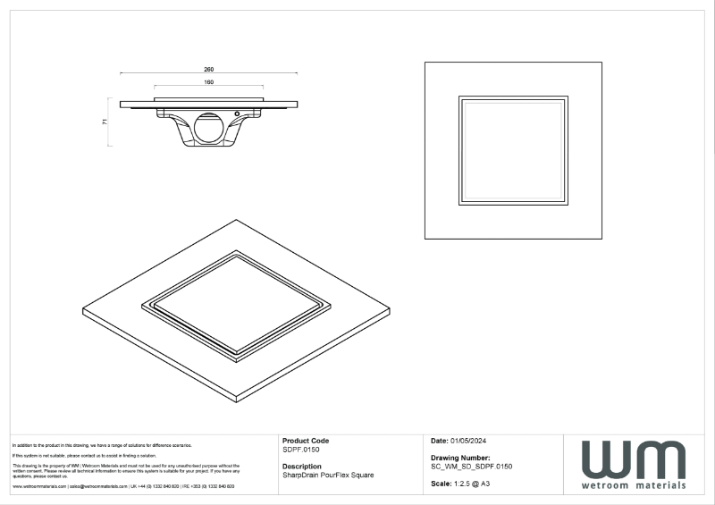 WM Pour Flex Square