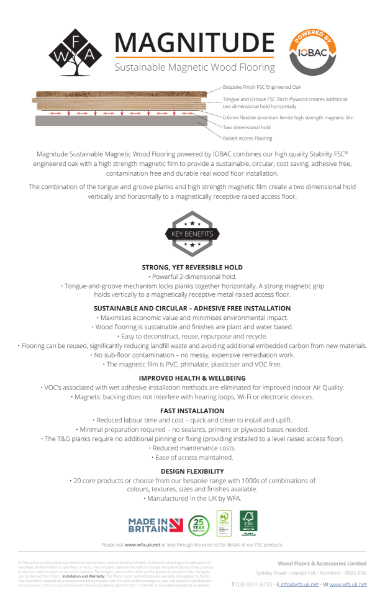 Magnitude by WFA | Technical Datasheet