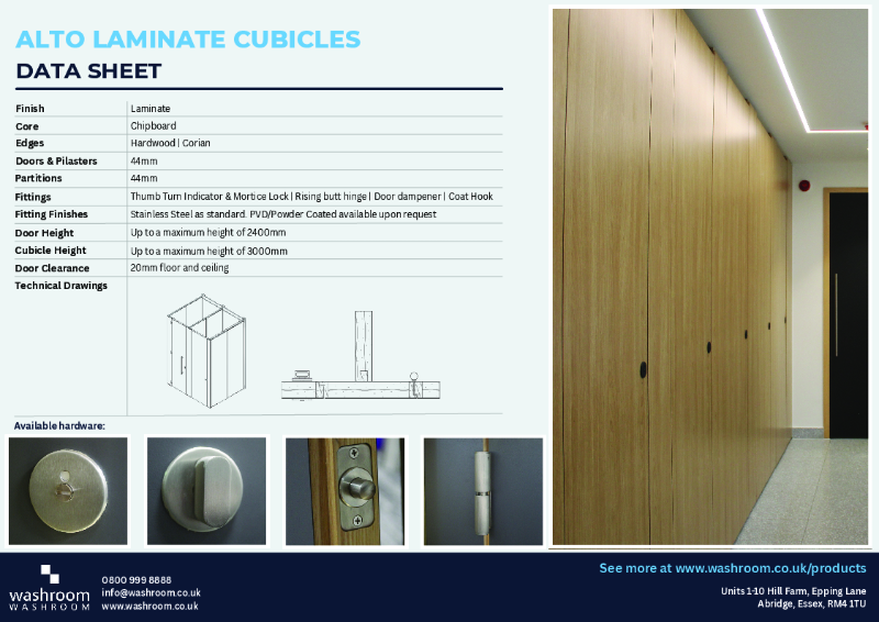 Alto Laminate Cubicles