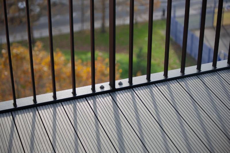 AliDeck Non-Combustible Aluminium Junior Flat Balcony Board V2 - 800mm - Aluminium decking