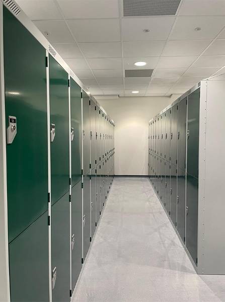 Essential Metal Lockers at Greene King