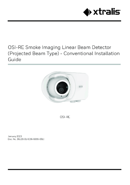 XTRALIS OSID-RE Reflective Beam Installation Guide