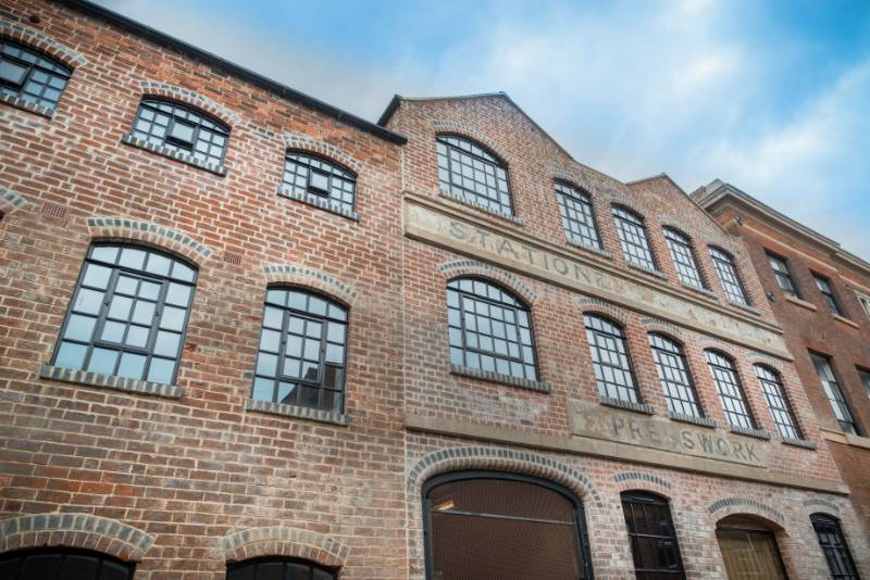 New Clement steel windows preserve the beauty of historic buildings in Birmingham’s former Gun Quarter