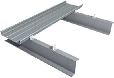 Kalzip Standing Seam - Single Skin - Aluminium standing seam profiles.