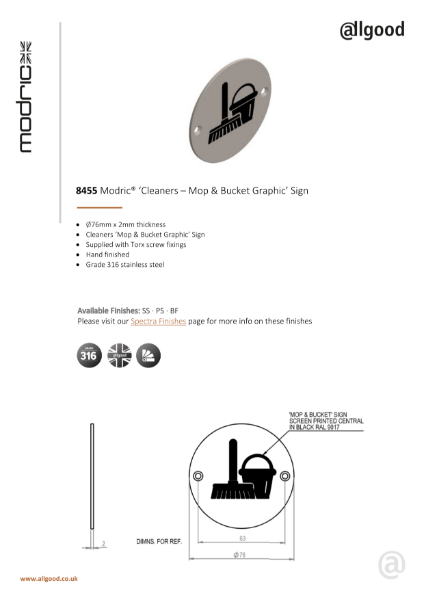 8455 Modric® Datasheet