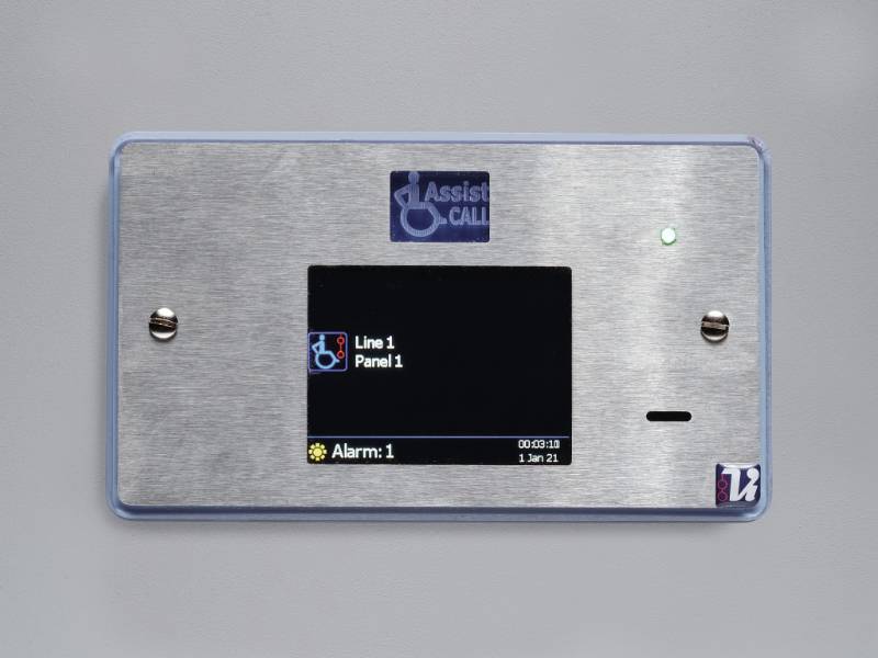 Lexicomm EVCS Network Touchscreen Assist Call Repeater - Emergency voice communication system