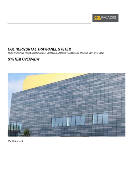 CGL Horizontal Traypanel Systems Overview
