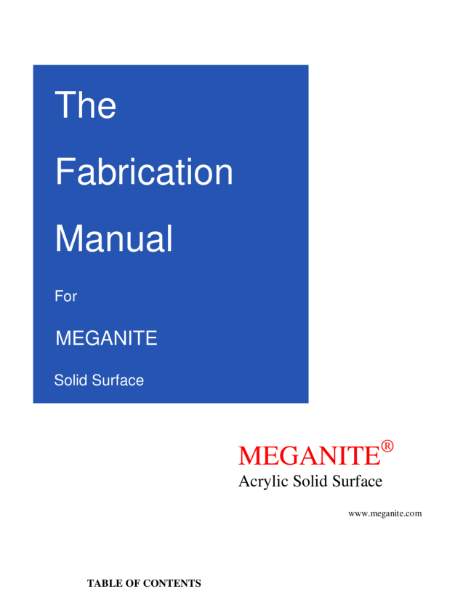Fabrication Recommendations_General Fabrication Manual