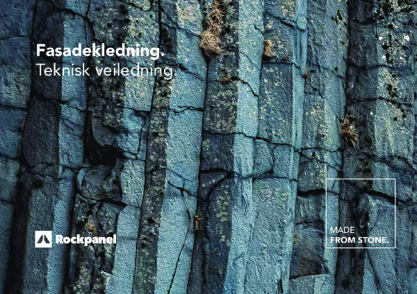 Rockpanel - Teknisk veiledning