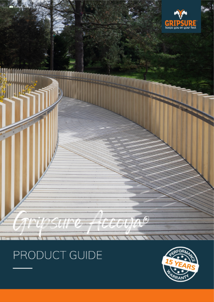 Gripsure Accoya® Decking Brochure