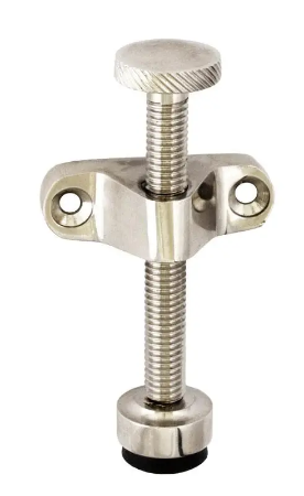Beslag - Luftebeslag - Innadslående 75 mm Nikkel