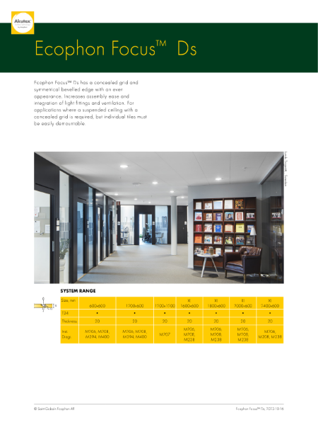 Data Sheet - Focus Ds - January 2023 - latest