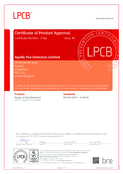 LPCB Certification 