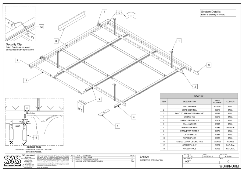 SAS120 Isometric Application