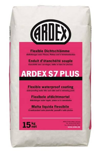 ARDEX S 7 PLUS Flexible Waterproof Coating For Swimming Pools