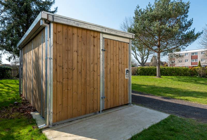 metroSTOR PBH24 Bin Store Buildings Single Row Bin Containers