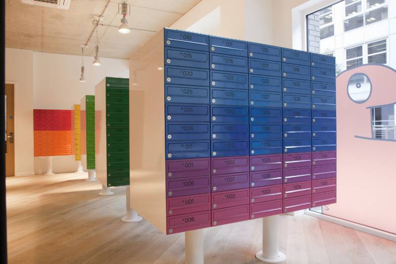 MODA Mailbox Range - Moda Mailboxes - Full Frontal Door