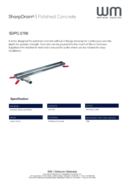 SDPC.0700 Datasheet