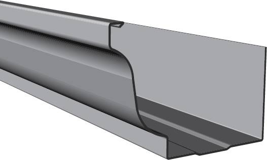 Wide Based Ovolo Gutter (COLORBOND® Steel)