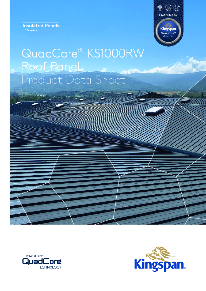 QuadCore® KS1000RW Roof Panel Product Data Sheet