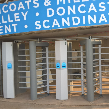 Full Height Stadium Turnstile - Access Control with Fast Throughput