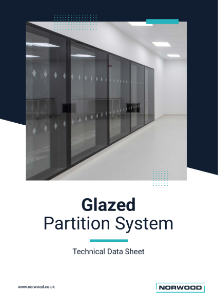 Norwood Mediline Glazed Partitions Data Sheet