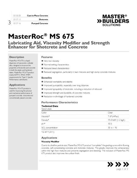mbs-masterroc-ms-675-tds