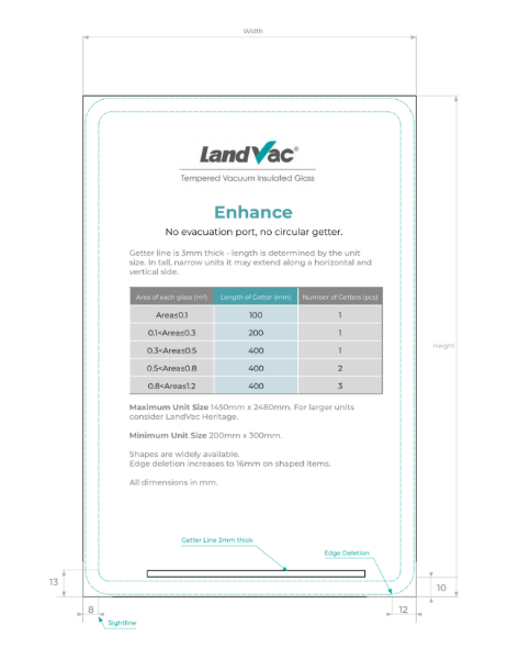 LandVac Enhance Technical Drawing