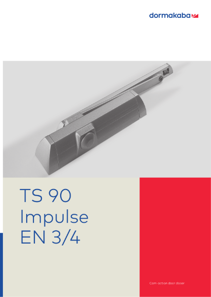 DORMA TS90 Impulse Cam-action door closer