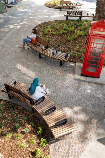 Connaught Village Green, London