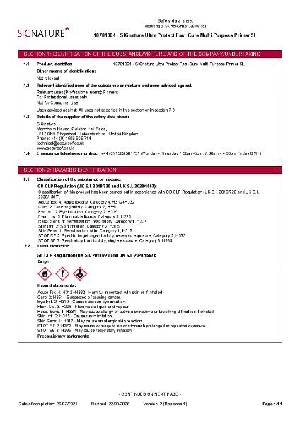 SIGnature-Ultra-Protect-Fast-Cure-Multi-Purpose-Primer-5L-SDS