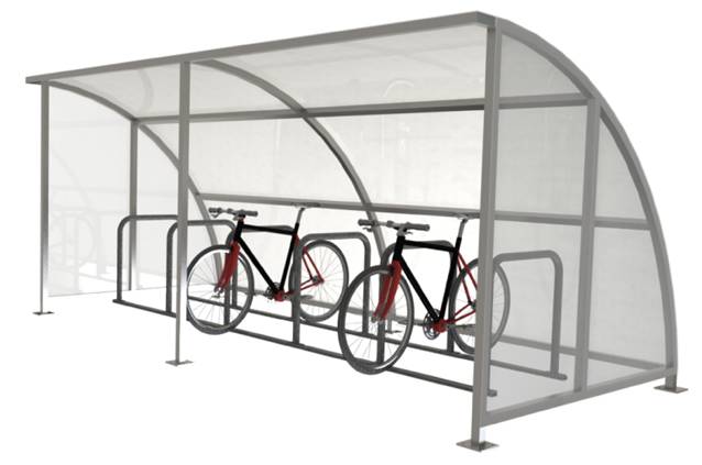 CuvaCurve - Cycle Shelter