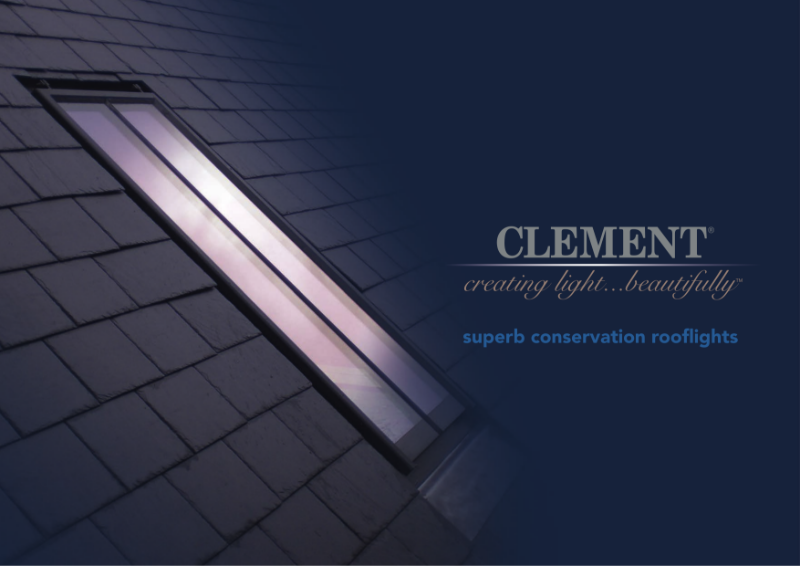 Clement Conservation Rooflight Brochure