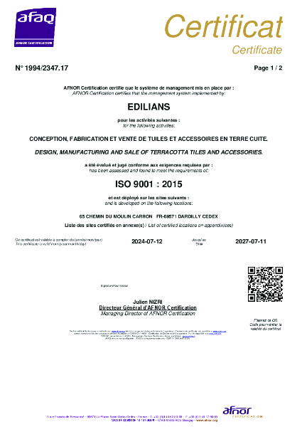 BS EN ISO 9001:2015