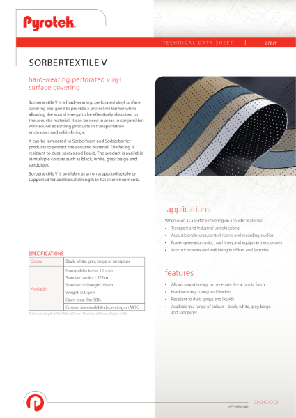 Sorbertextile™ V