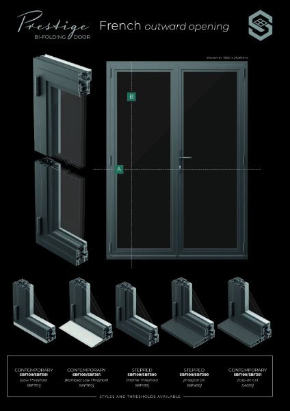 Bi-fold System French Door Data Sheet