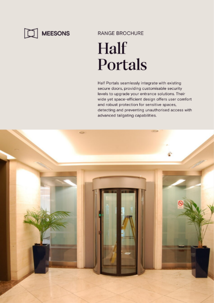 Meesons Half Portals Range Brochure