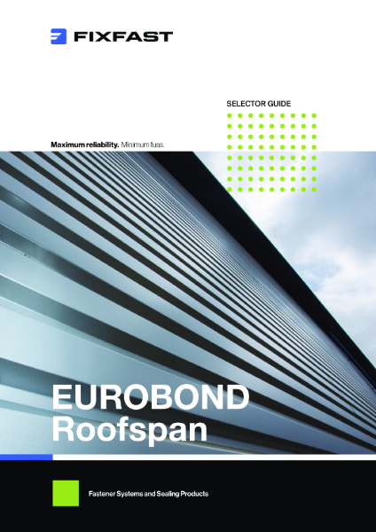 Eurobond Roofspan Selector Guide