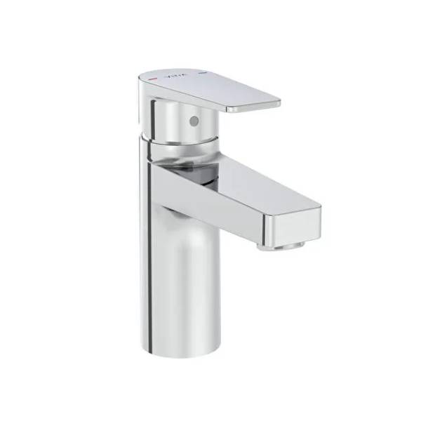 A43044VUK- Flow Square compact basin mixer, Chrome - Mixer Tap