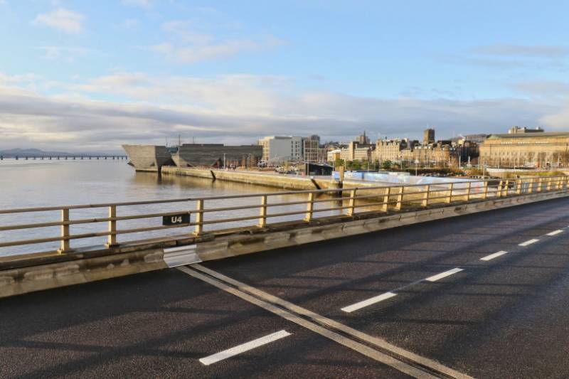 Trief Containment Kerbs chosen to protect the parapet of one of the ...