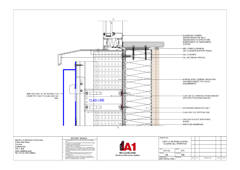 Unity A1 SF-05 Technical Drawing