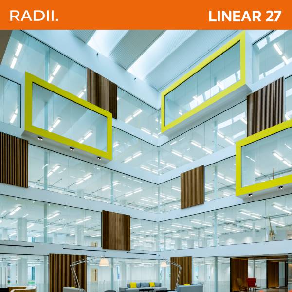 Linear 27 Extended Height Single Glazed Partition System