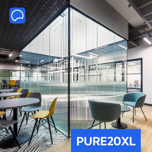 PURE20 XL Single Glazed Partition System