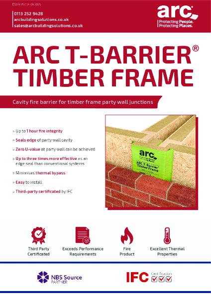 T-Barrier Timber Frame Data Sheet