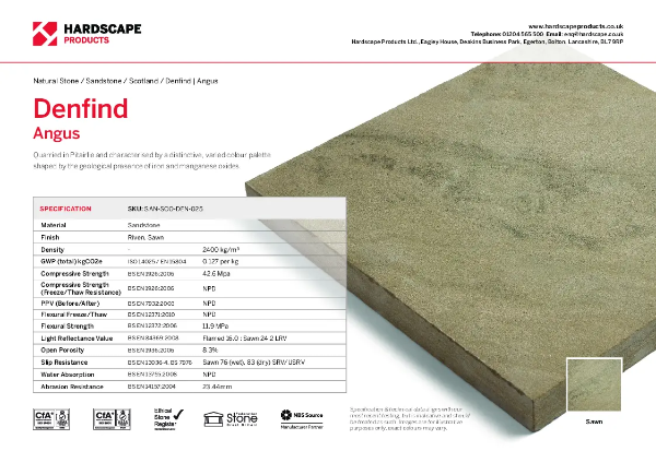 Denfind Angus Hardscape Datasheet