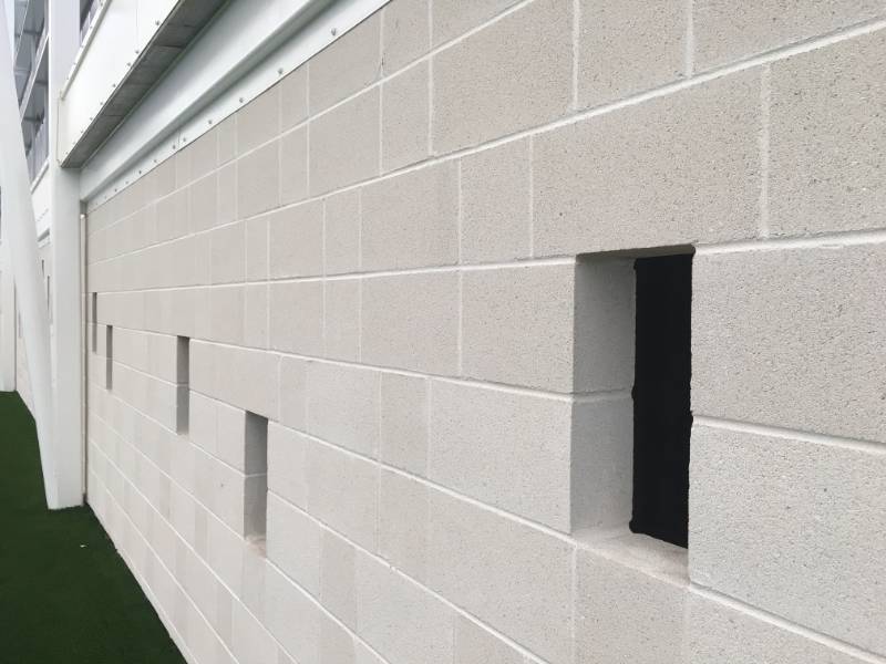 Colinwell Acousta Tex - Sound Absorbing Masonry Blocks 