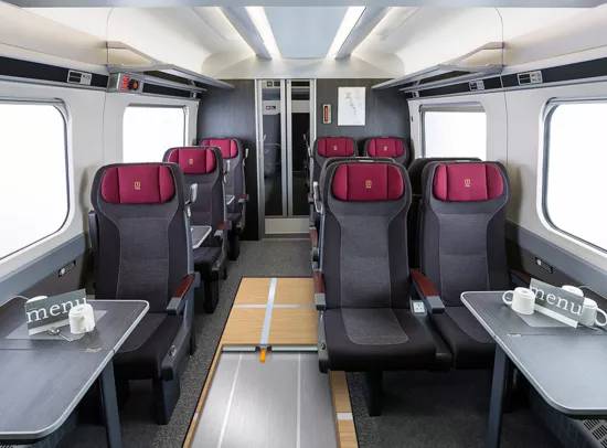 Floating floors for rolling stock in Hitachi high speed trains
