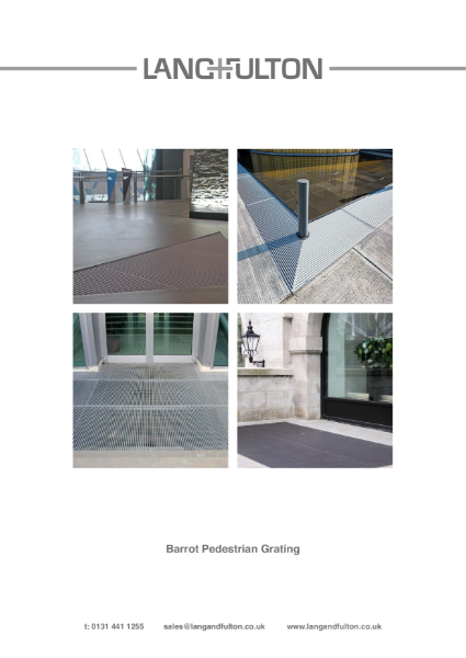 Barrot Urban Pedestrian Grating
