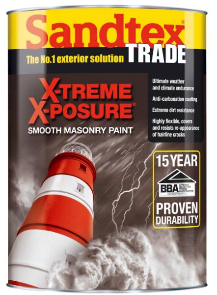 Crown Trade Sandtex Trade X-treme X-posure - Masonry paint