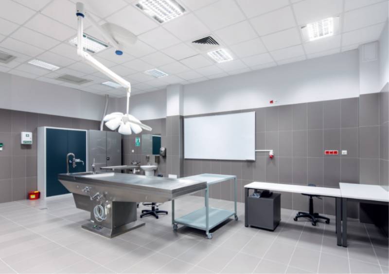 Knauf Ceiling Solutions MEDIGUARD Alpha - Exposed Grid Ceiling System